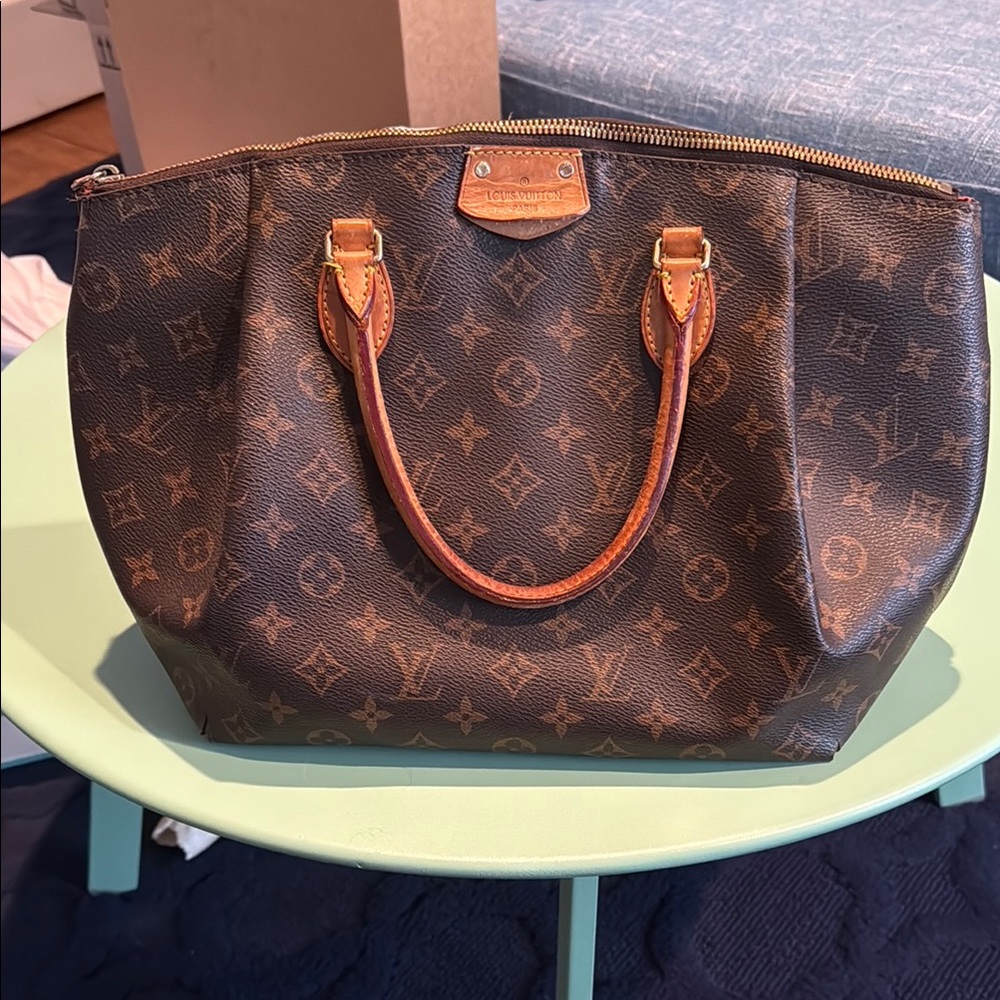 Louis Vuitton Brown Monogram Tote Bag